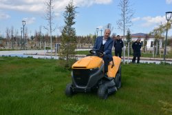 Şuhut Millet Bahçesi Bakım Çalışmaları Devam Ediyor.