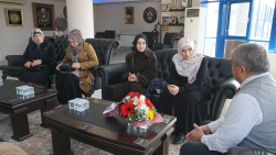 EĞİTİMCİ BAŞKAN'A ÖĞRETMENLER GÜNÜNDE YOĞUN ZİYARET