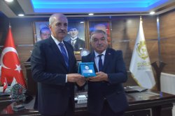Türkiye Büyük Millet Meclisi Başkanımız Sayın Numan Kurtulmuş'u belediyemizde ağırladık