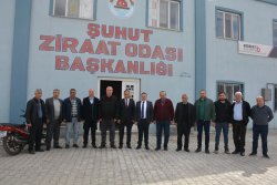 Başkan Bozkurt  Afyonkarahisar  Ak Parti Milletvekili Adayı Dr.Hasan Arslan ile birlikte esnaf ve köyleri ziyaret etti.
