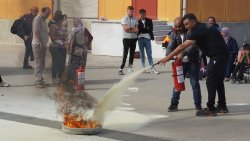 ŞUHUT’TA AFET EĞİTİMİ ENGEL TANIMADI