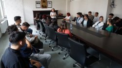 ŞUHUT MYO ÖĞRENCİLERİNDEN BELEDİYEMİZE  ZİYARET