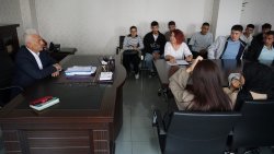 ŞUHUT MYO ÖĞRENCİLERİNDEN BELEDİYEMİZE  ZİYARET