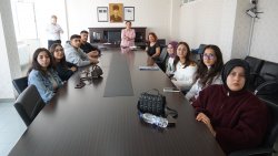 ŞUHUT MYO ÖĞRENCİLERİNDEN BELEDİYEMİZE  ZİYARET