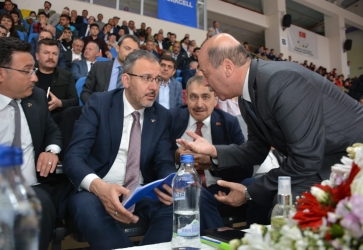 BAŞKAN BOZKURT BAKAN KASAPOĞLU İLE GÖRÜŞTÜ