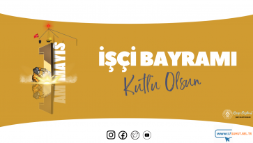 Başkan Bozkurt'tan 1 Mayıs Mesajı