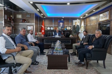 Nazik ziyaretleri için Eğitim Bir Sen Afyonkarahisar 1 Nolu Şube Başkanı Mustafa Arslan ve beraberindeki heyete teşekkür ederiz.