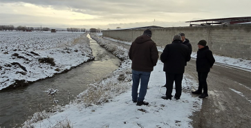 TAŞKIN RİSKLERİNE KARŞI ÖNLEMLER ARTIRILDI