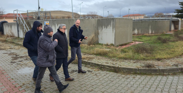 BAŞKAN ÖZAŞKIN ATIK SU ARITMA TESİSİ’Nİ ZİYARET ETTİ