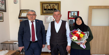 BAŞKAN ÖZAŞKIN’DAN ŞEHİT AİLESİNE ANLAMLI ZİYARET