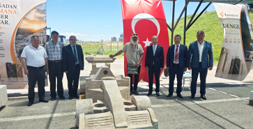 BAŞKAN ÖZAŞKIN ULUSLARARASI BLOK MERMER FUARI’NIN AÇILIŞINA KATILDI