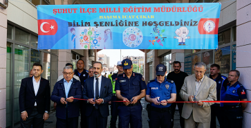 BAŞKAN ÖZAŞKIN, BİLİM ŞENLİĞİ’NİN AÇILIŞINA KATILDI