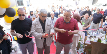  BAŞKAN ÖZAŞKIN  KUAFÖR SALONU AÇILIŞINA KATILDI