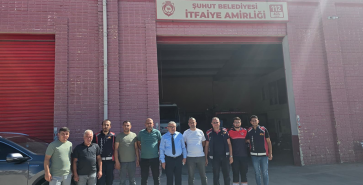 BAŞKAN ÖZAŞKIN’DAN İTFAİYE PERSONELLERİMİZE TEŞEKKÜR ZİYARETİ