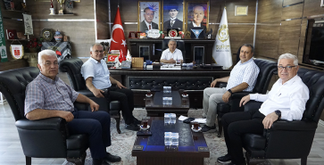 PTT VE METEOROLOJİ’DEN ŞUHUT BELEDİYESİ’NE ZİYARET