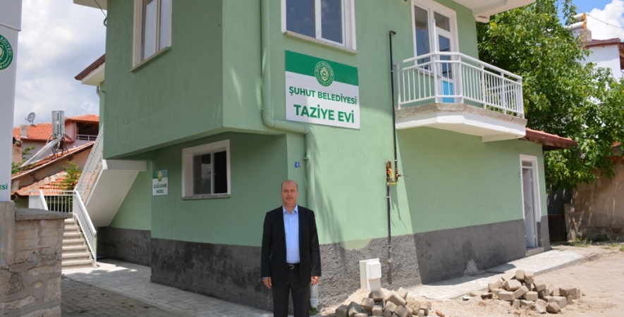 Şuhut Belediyesi Cenaze Hizmetleri Binası Hazır.