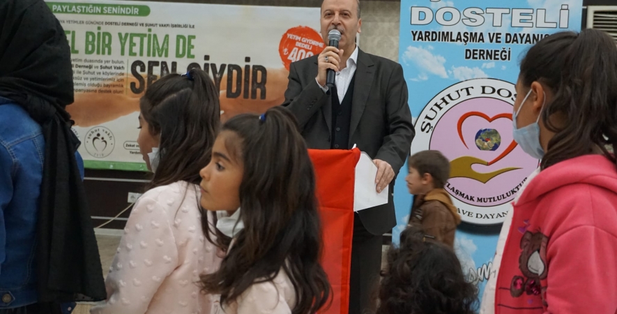 Şuhut’ta Yetimler Güldü Dünya Güldü