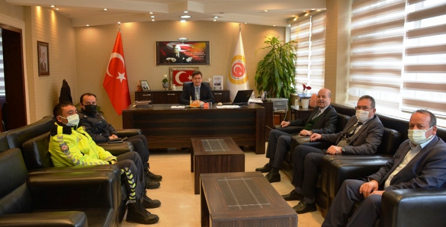 Başkan Bozkurt İlçe Trafik Komisyon Toplantısına Katıldı