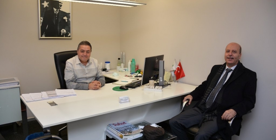 Başkan Bozkurt’tan Banka Müdürüne Hoş Geldin Ziyareti