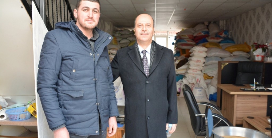 Başkan Bozkurt'tan Esnaf Ziyareti