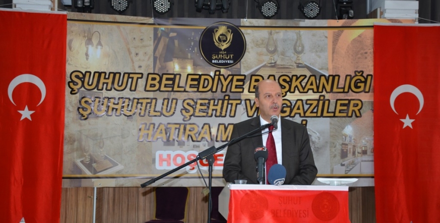 Şuhutlu Şehit ve Gaziler Hatıra Merkezi Açıldı.