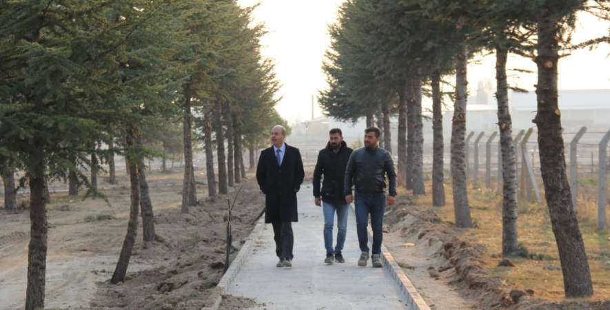 Vizyon Proje Millet Bahçesi Tamamlanıyor