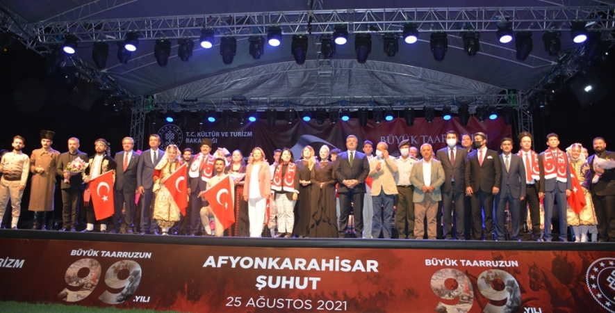 BİNLERCE VATANSEVER ZAFERİN 99.YILINDA ŞUHUT’TA BULUŞTU.