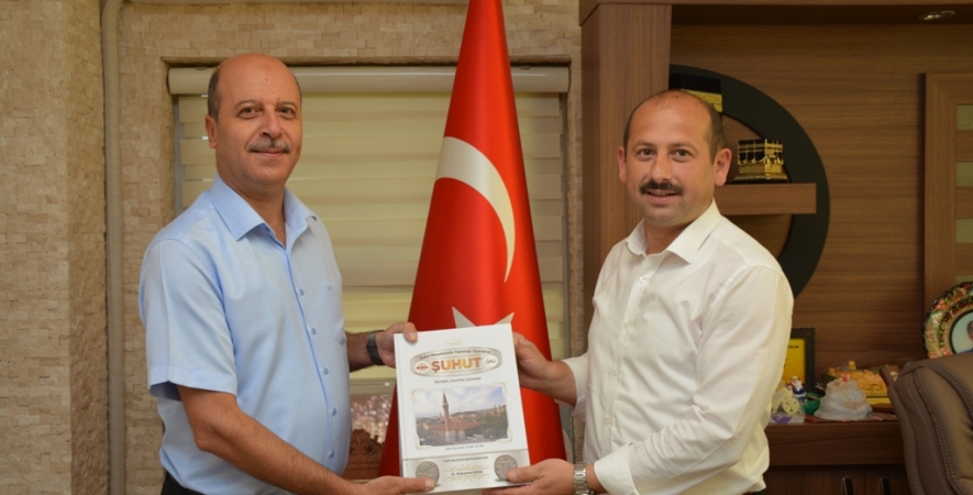 Başkan Bozkurt Gençlik ve Spor Müdürü Dereci İle Görüştü.