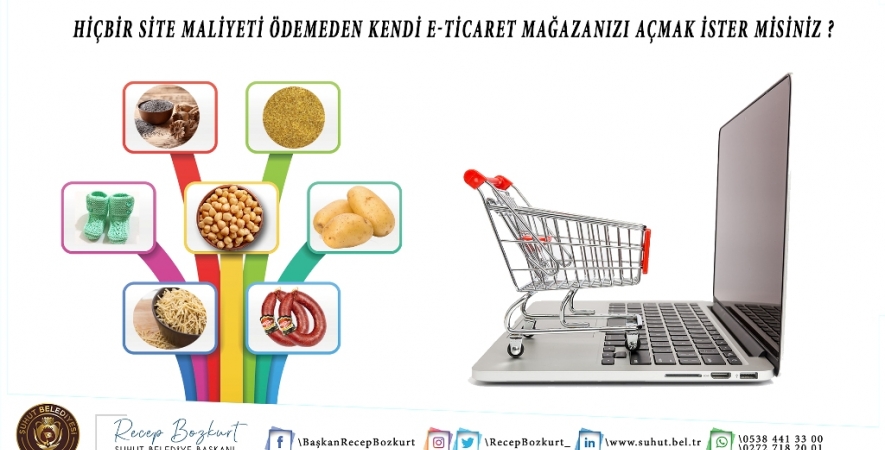 Hiçbir site maliyeti ödemeden kendi e-ticaret mağazanızı açmak ister misiniz?