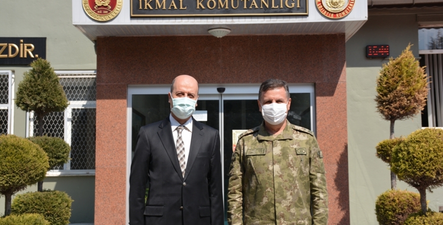 Başkan Bozkurt'tan Tuğgeneral Osman Alp'e Ziyaret