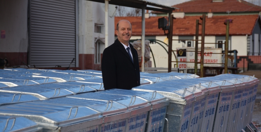 90 Adet Çöp Konteyneri İlçemize Hayırlı Uğurlu Olsun!