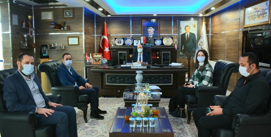 Yüntaş MYK'dan Başkan Bozkurt'a Ziyaret