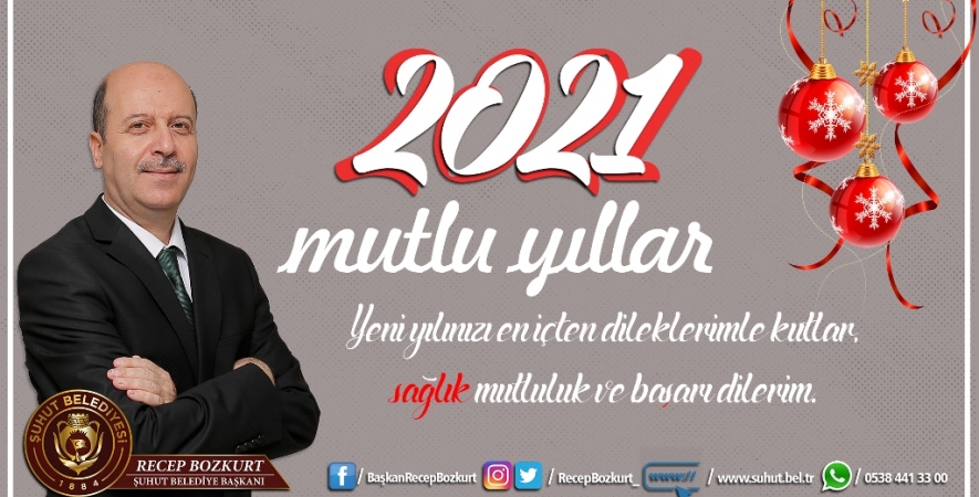 Başkan Bozkurt'tan Yeni Yıl Mesajı