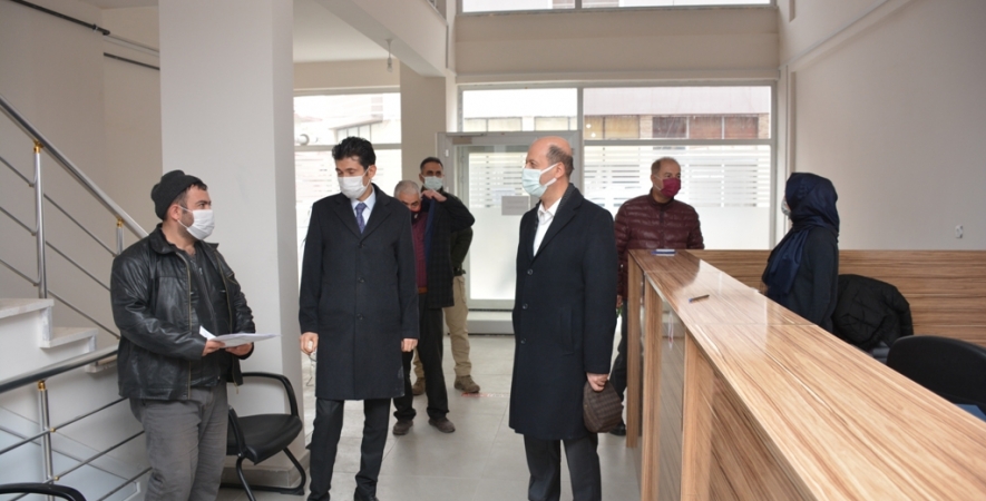 Başkan Bozkurt'tan Sosyal Yardımlaşma Vakfına Hayırlı Olsun Ziyareti