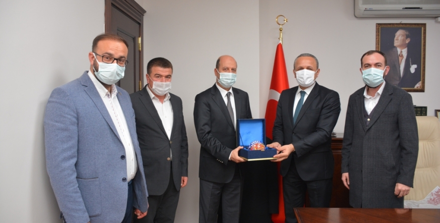 Başkan Bozkurt'tan İl Müfütüsü Sinan Kazancı'ya Ziyaret