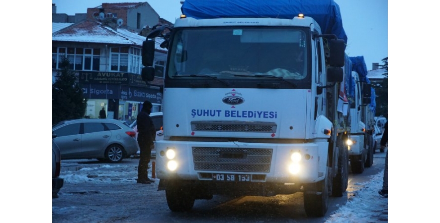 Şuhut Tek Yürek Oldu