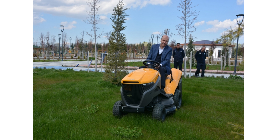 Şuhut Millet Bahçesi Bakım Çalışmaları Devam Ediyor.