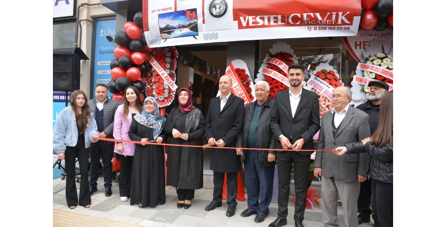 İlçemizde yeni bir iş yeri açılışı gerçekleştirmenin sevincini yaşıyoruz. 