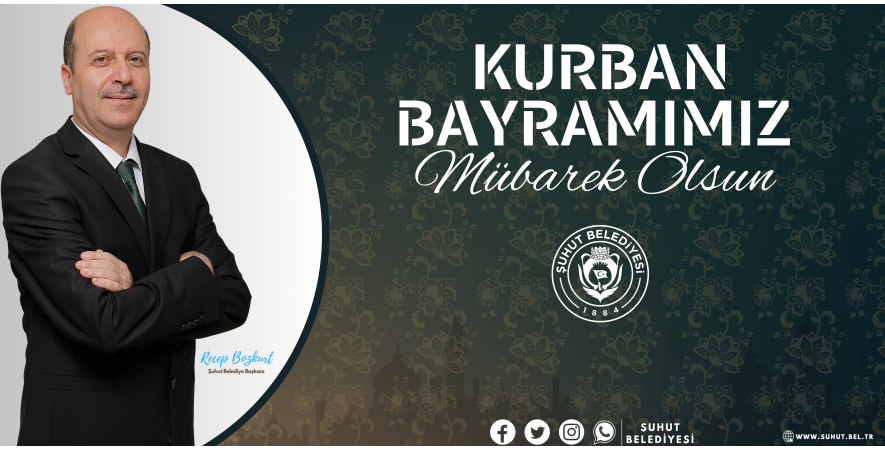 Başkan Bozkurt'tan Kurban Bayramı Mesajı