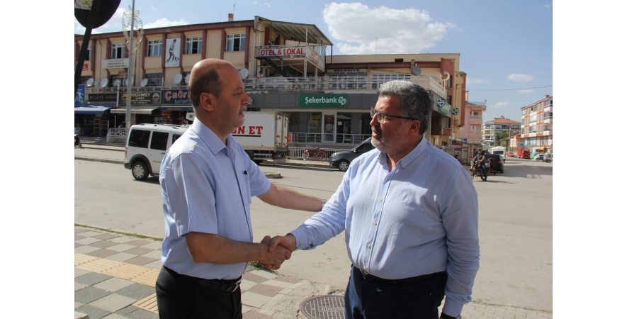 Ak Parti Afyonkarahisar Milletvekillerimiz Av.Ali Özkaya Kadim İlçemiz Şuhut'u Ziyaret Etti. 