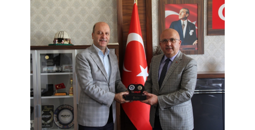 Afyonkarahisar İl Genel Meclisi Başkanımız Burhanettin Çoban'ı Ziyaret Ettik.