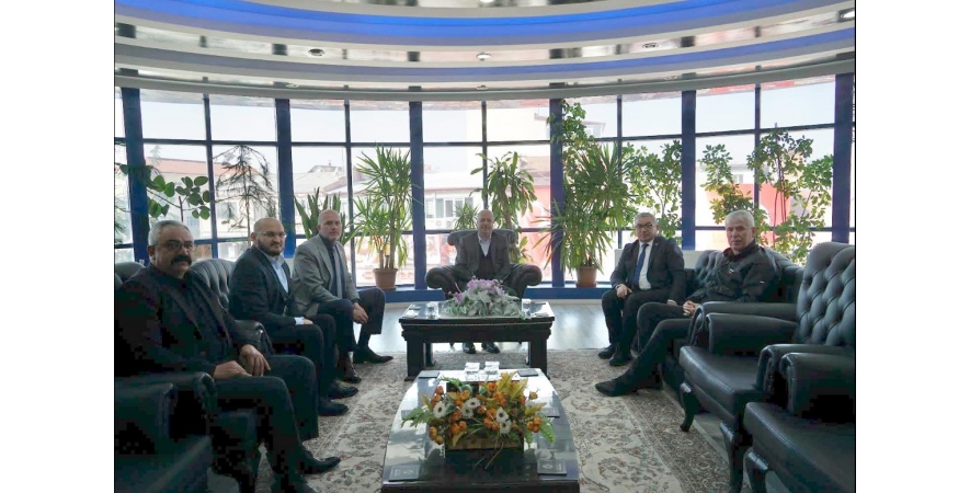 BAŞKAN BOZKURT'A ZİYARET 