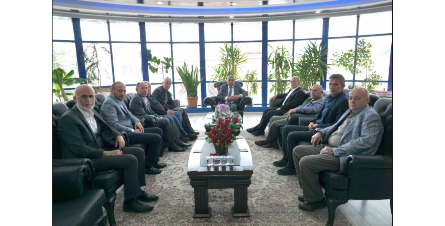 Esnaflar ve Sanatkarlar Odası Başkanından Özaşkın’a Hayırlı Olsun Ziyareti