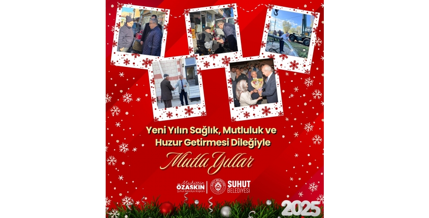BAŞKAN ÖZAŞKIN'DAN YENİ YIL MESAJI