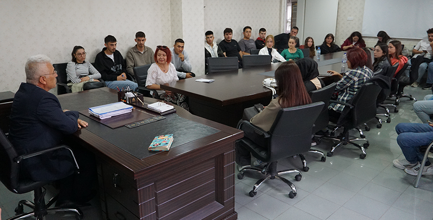 ŞUHUT MYO ÖĞRENCİLERİNDEN BELEDİYEMİZE  ZİYARET