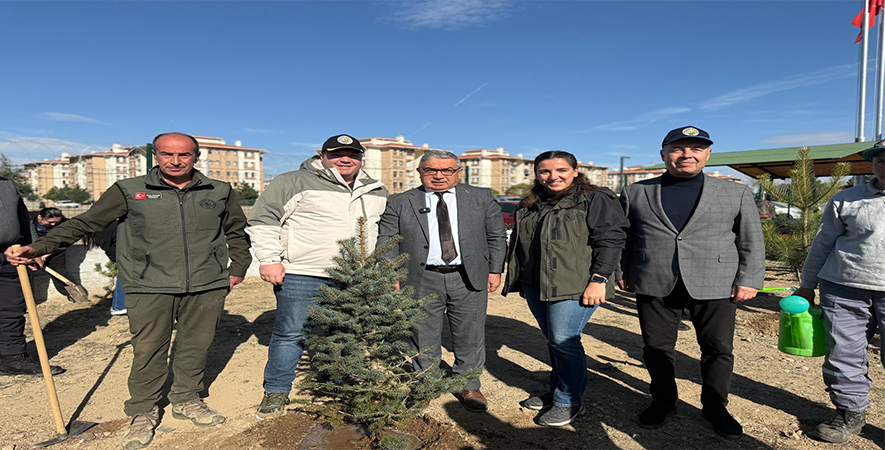 11 KASIM MİLLİ AĞAÇLANDIRMA GÜNÜ’NDE FİDANLAR TOPRAKLA BULUŞTU