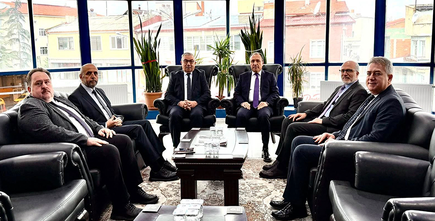 AFYON KOCATEPE ÜNİVERSİTESİ’NDEN ŞUHUT BELEDİYESİ’NE ZİYARET