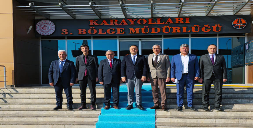  BAŞKAN ÖZAŞKIN MÜDÜR KÖROĞLU’NU ZİYARET ETTİ