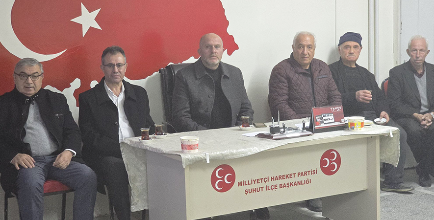 ŞUHUT’UN GELECEĞİNİ ORTAK AKILLA İNŞA EDİYORUZ