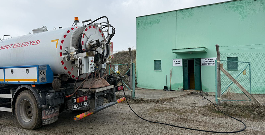 İÇME SUYU DEPOLARINDA KAPSAMLI TEMİZLİK ÇALIŞMASI YAPILDI